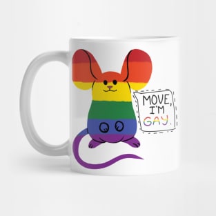 Gay Pride Mouse Mug